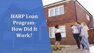 harp loan program how did it work