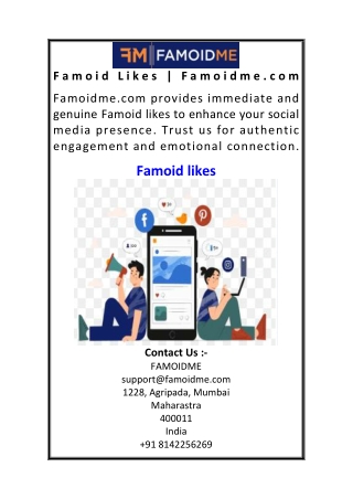 Famoid Likes  Famoidme.com
