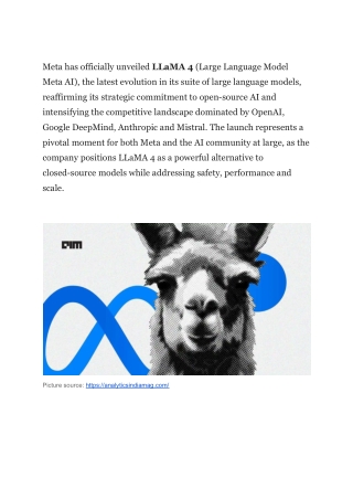 LLaMA 4 Is the Wild Card Big Tech Didn’t See Coming, Meta’s Power Play at Open-Source