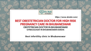 Best Obestetrician Doctor for High Risk Pregnancy care