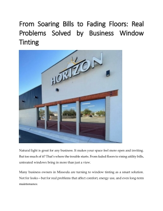 from soaring bills to fading floors real from