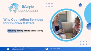 Why Counseling for Children Matters