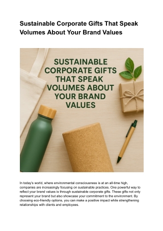 Sustainable Corporate Gifts That Speak Volumes About Your Brand Values (1)