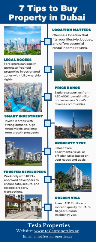 7 Tips to Buy Property in Dubai