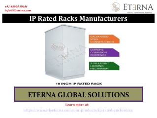 IP Rated Racks Manufacturers