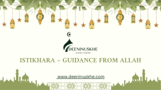 istikhara guidance from allah