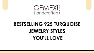 Bestselling 925 Turquoise Jewelry Styles You’ll Love