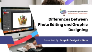 differences between photo editing and graphic