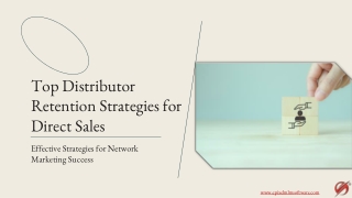 How to Retain Distributors in Network Marketing?