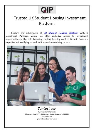 Trusted UK Student Housing Investment Platform