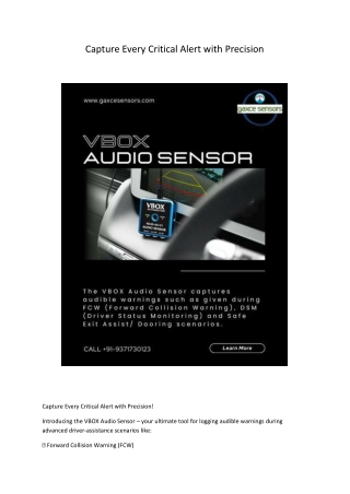 Capture Every Critical Alert with Precision