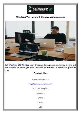 windows vps hosting cheapwindowsvps com