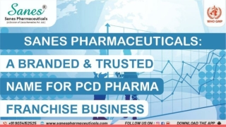 A branded & trusted name for PCD Pharma Franchise Business!