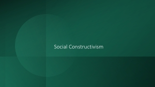 social constructivism