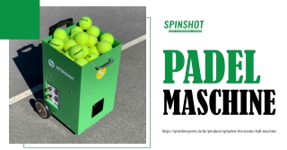 Entdecke die Beste Padel Maschine für Dein Training – Spinshot Sports Deutschlan