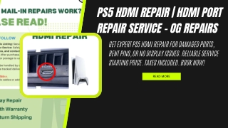 Xbox one HDMI repair