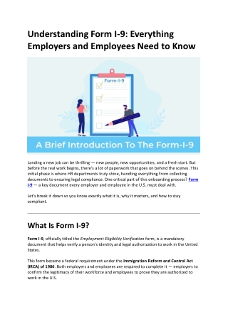 understanding form i 9 everything employers