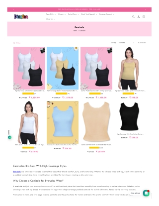Camisoles for Women: Everyday Comfort & Stylish Support