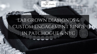 lab grown diamonds custom engagement rings