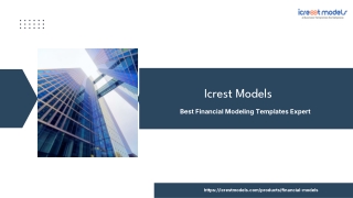 Unlock Business Success with Icrest Models’ Financial Model Templates