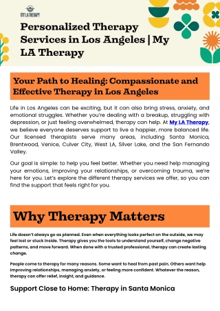 My LA therapy PDF