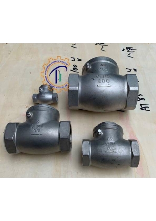 Van một chiều lá lật inox - vangiatot