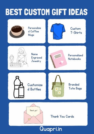 Best Custom Gift Ideas