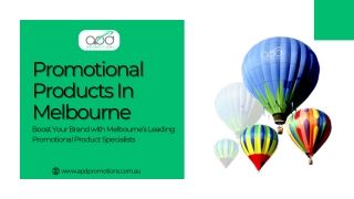 Unlock the Power of Promotional Products in Melbourne