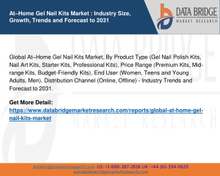 At–Home Gel Nail Kits Market