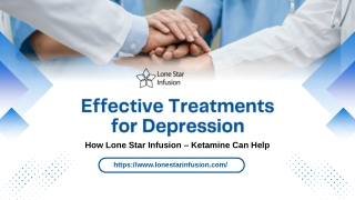 Effective Treatments for Depression