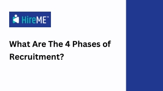 What Are The 4 Phases of Recruitment?