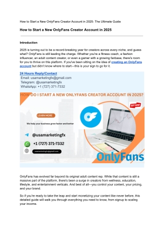 Is OnlyFans still profitable for new creators in 2025?