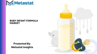 Baby Infant Formula Market Size & Share, Analysis 2031