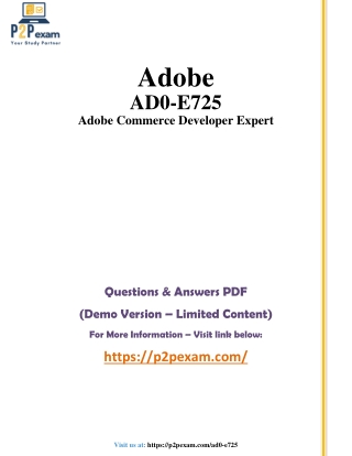 adobe ad0 e725