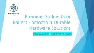 premium sliding door rollers smooth durable hardware solutions