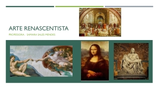 ARTE RENASCENTISTA