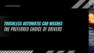 How the Touchless Automatic Car Wash Is Redefining Vehicle Care Standards