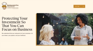 Explore the Restaurant Insurance in Murrells Inlet, SC