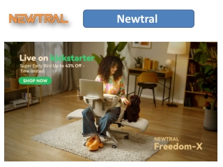 Discover Real Comfort with the Newtral Chair from the Best Ergonomic Chair Store