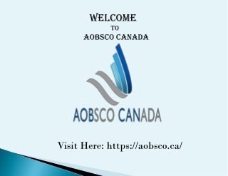 welcome to aobsco canada