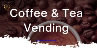 coffee tea vending