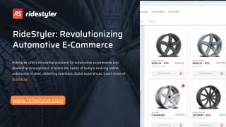 RideStyler-Revolutionizing-Automotive-E-Commerce