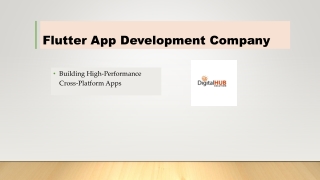 flutter app development company