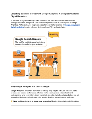 unlocking business growth with google analytics