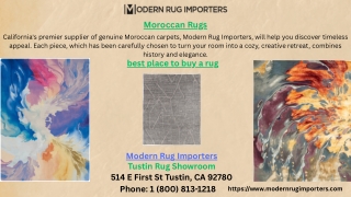 Moroccan Rugs