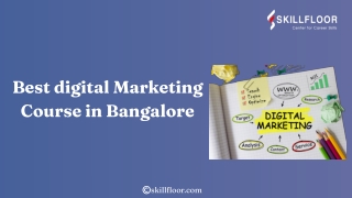 Best digital Marketing Course in Bangalore