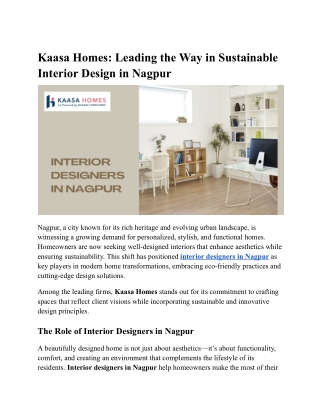 Interior designers in Nagpur
