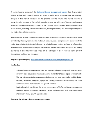 a comprehensive analysis of the software license