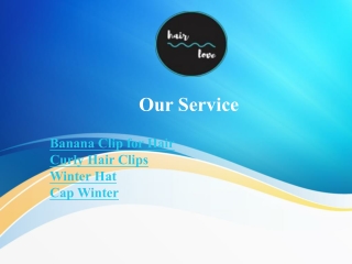 Banana Clip for Hair