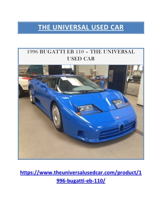 the universal used car